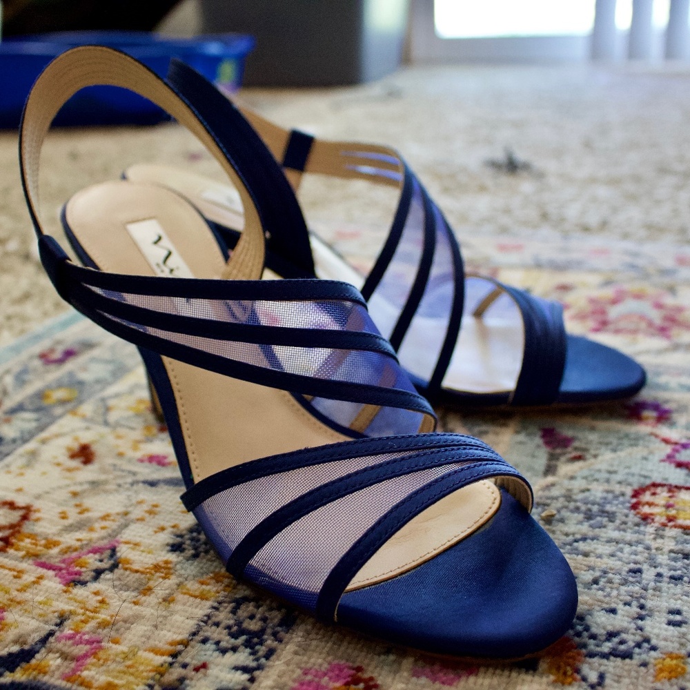 Nina New York Blue Heels